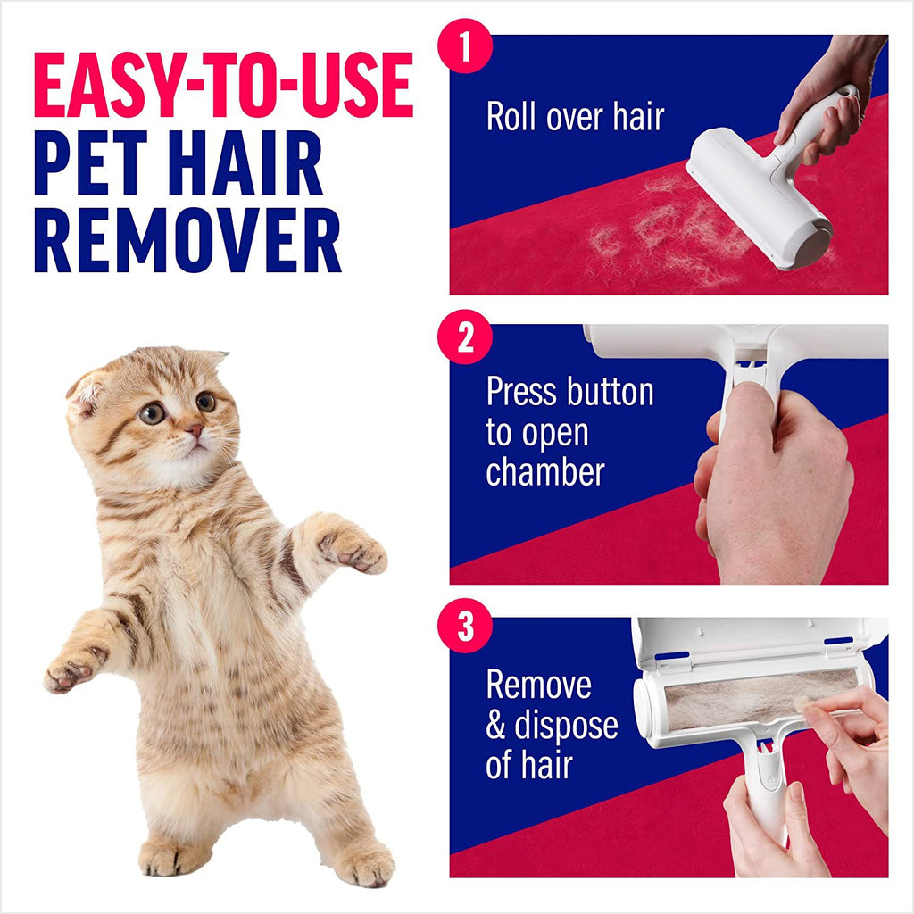 Pet Hair Remover Roller – Reusable Lint Cleaner for Sofa & Clothes