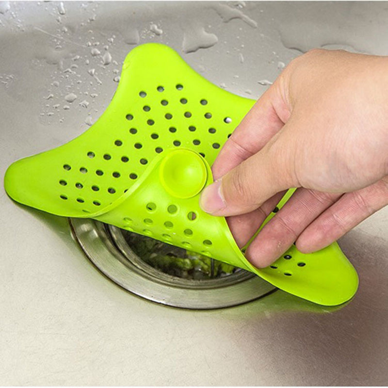 DrainGuard™ – Silicone Sink Hair Catcher