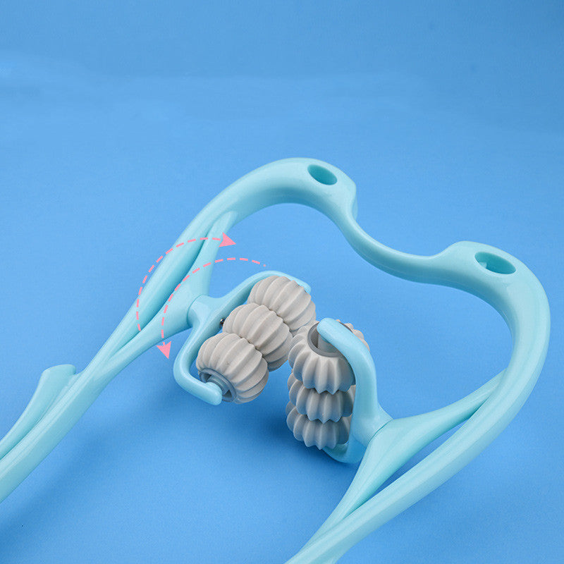 6-Roller Neck Massager – Deep Tissue Relaxation Tool