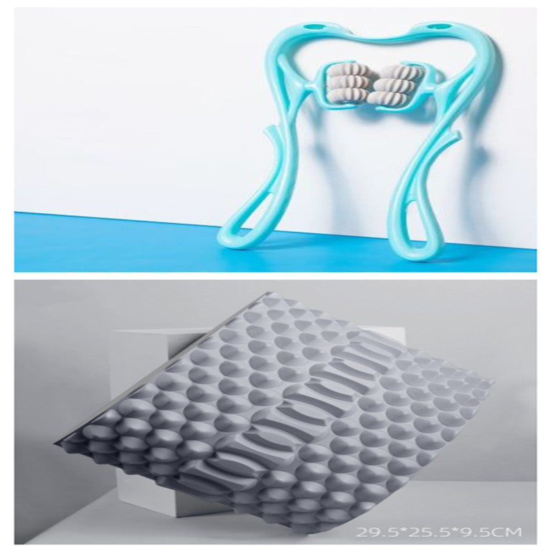 6-Roller Neck Massager – Deep Tissue Relaxation Tool