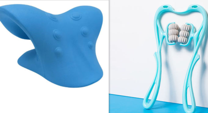 6-Roller Neck Massager – Deep Tissue Relaxation Tool