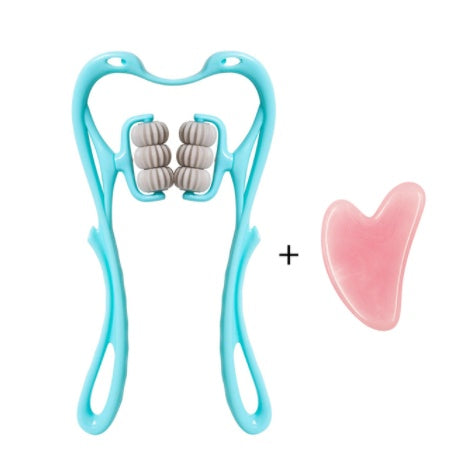 6-Roller Neck Massager – Deep Tissue Relaxation Tool