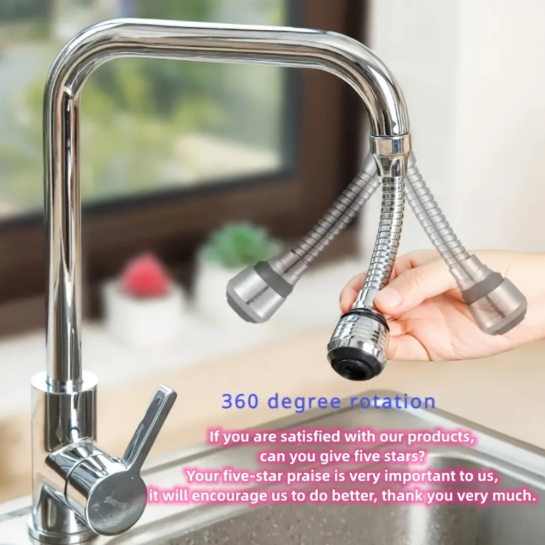 1 faucet nozzle 360 degree rotating filter extension tube dual-mode faucet nozzle universal kitchen accessory