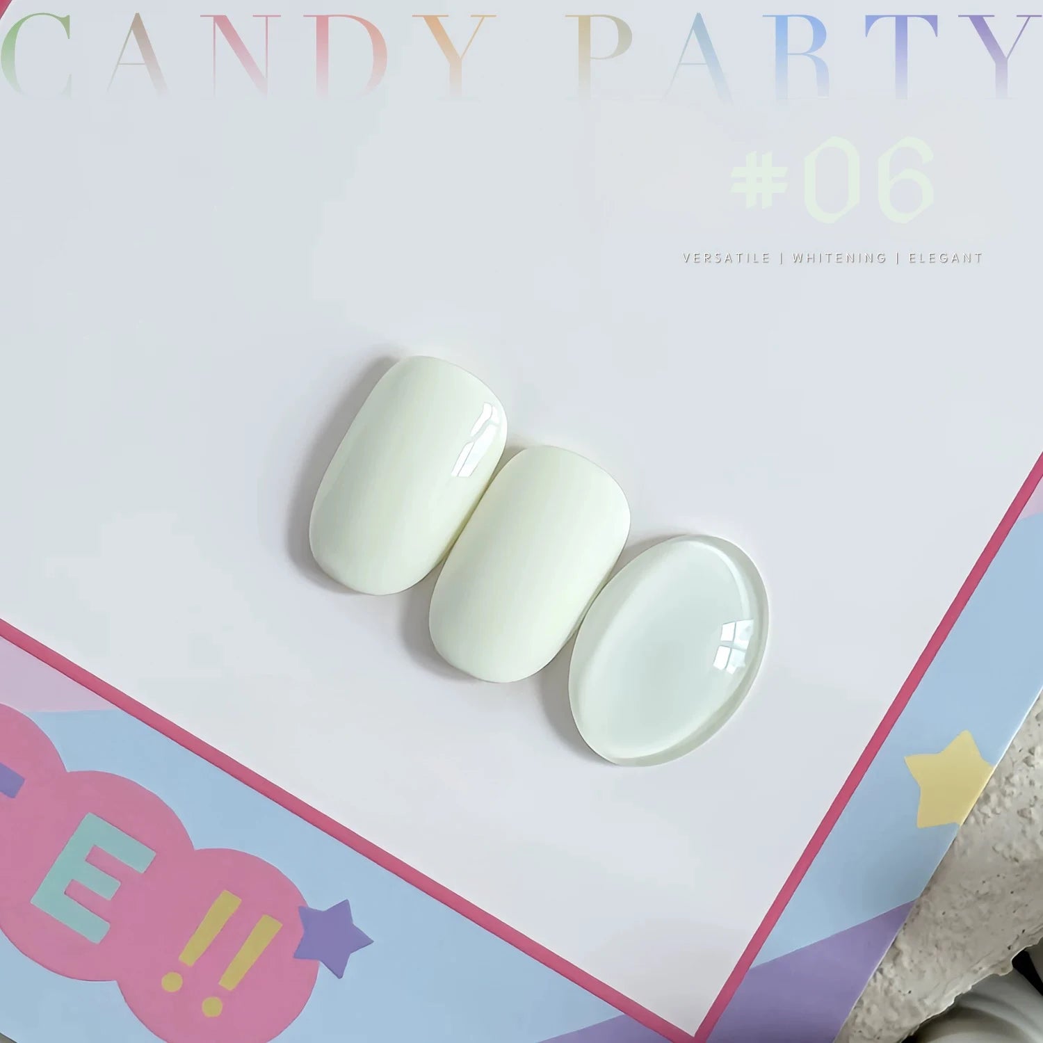 1-12pcs WS Dopamine Macaron Yellow Holiday Style Summer Autumn Vacation Small Set Sweet Girl Style Whitening Gel Nail Polish