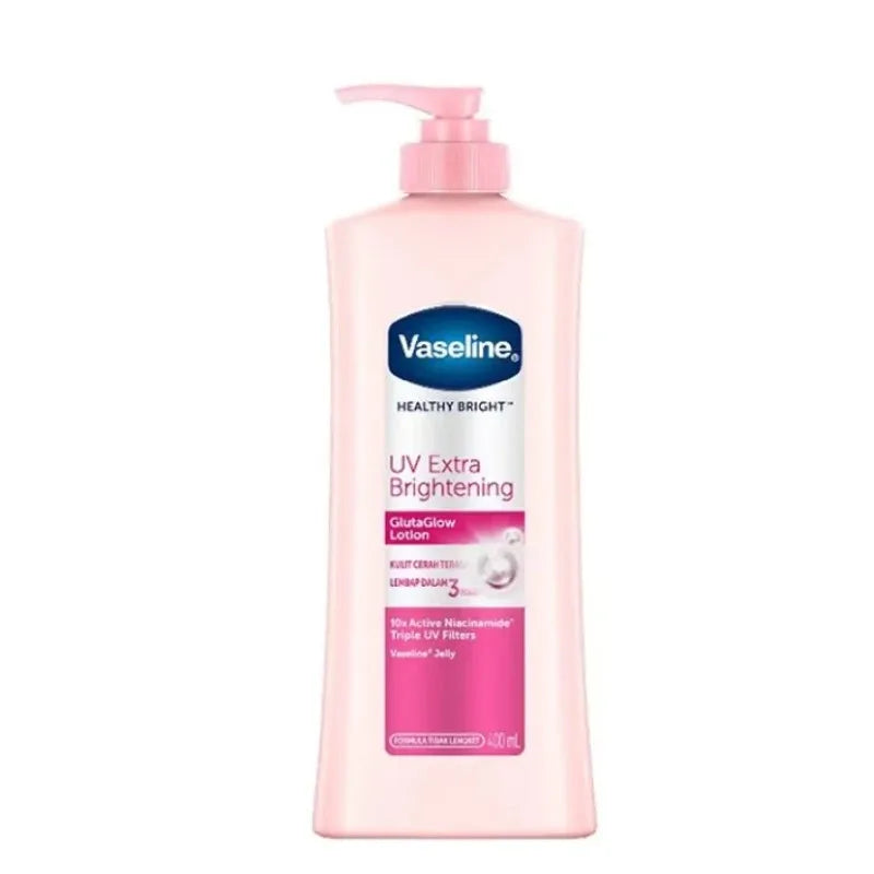 100ml/400ML Vaseline Body Lotion Whitening Moisturizer for Chicken Skin Treatment Brightening Skin Care Dual Size