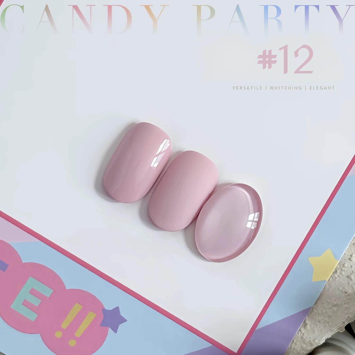 1-12pcs WS Dopamine Macaron Yellow Holiday Style Summer Autumn Vacation Small Set Sweet Girl Style Whitening Gel Nail Polish