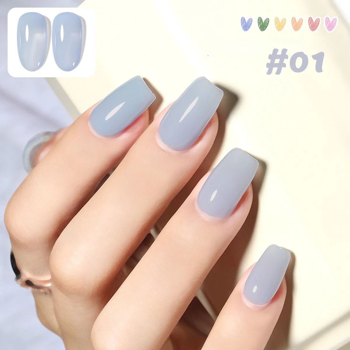 1-12pcs WS Dopamine Macaron Yellow Holiday Style Summer Autumn Vacation Small Set Sweet Girl Style Whitening Gel Nail Polish