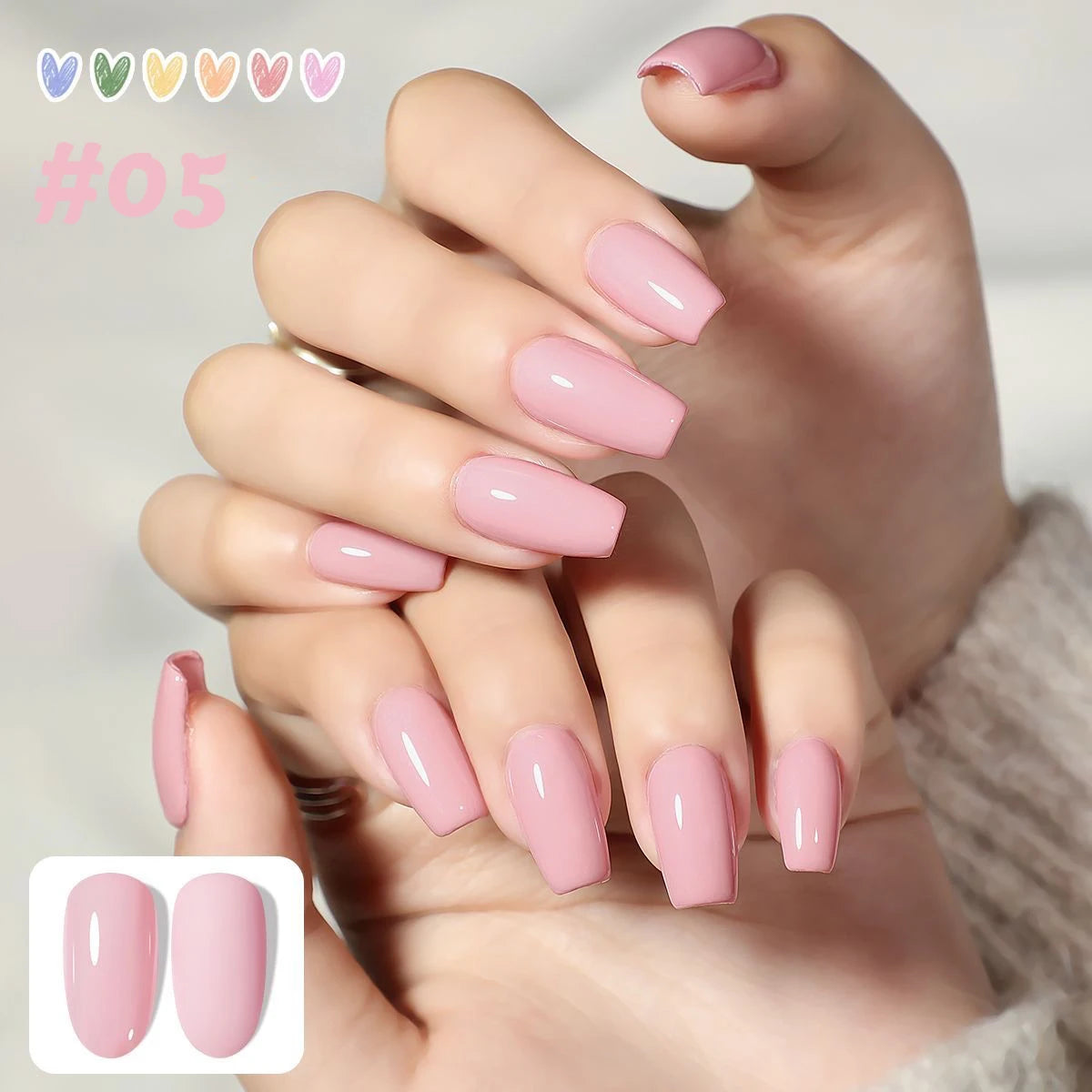 1-12pcs WS Dopamine Macaron Yellow Holiday Style Summer Autumn Vacation Small Set Sweet Girl Style Whitening Gel Nail Polish