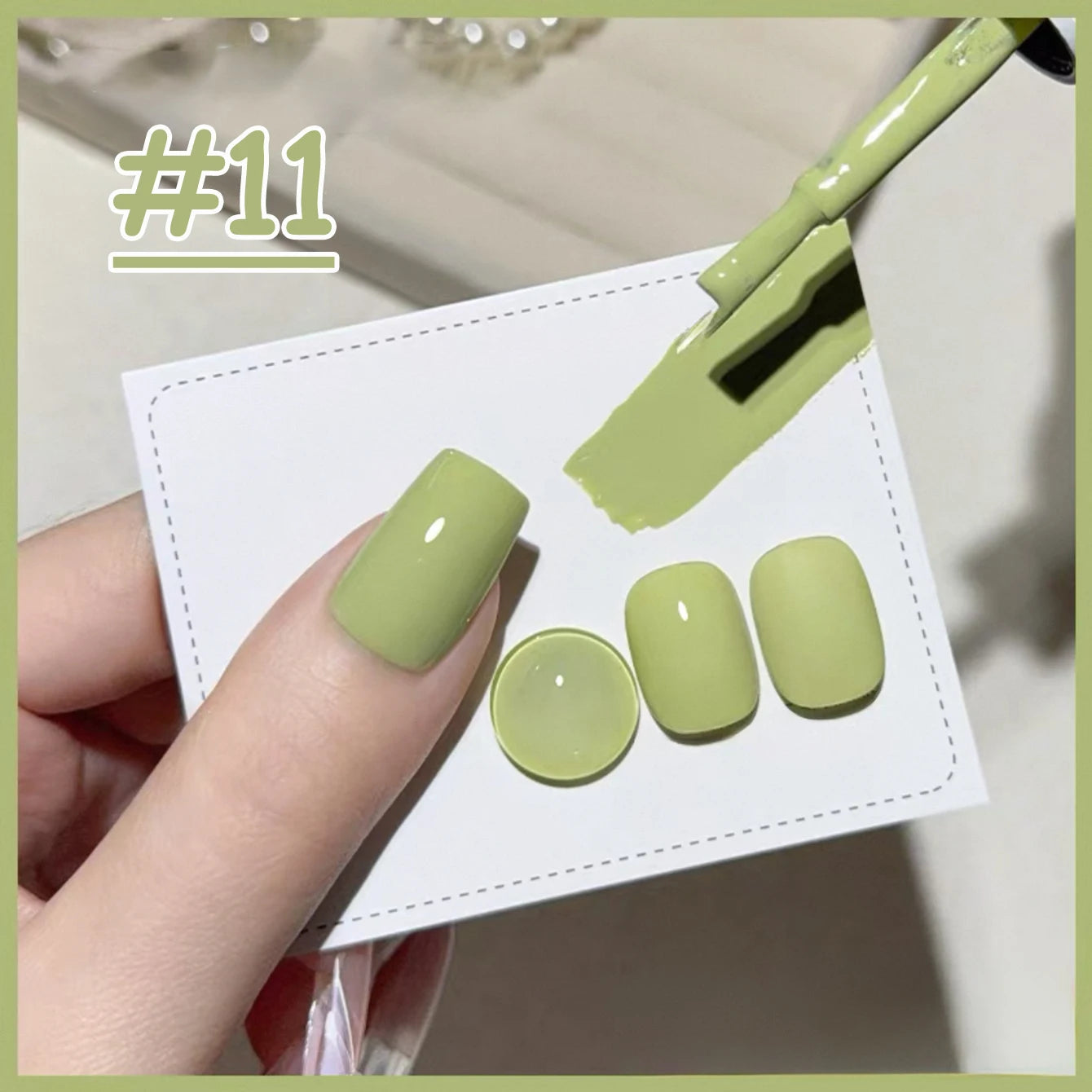 1-12pcs WS Dopamine Macaron Yellow Holiday Style Summer Autumn Vacation Small Set Sweet Girl Style Whitening Gel Nail Polish