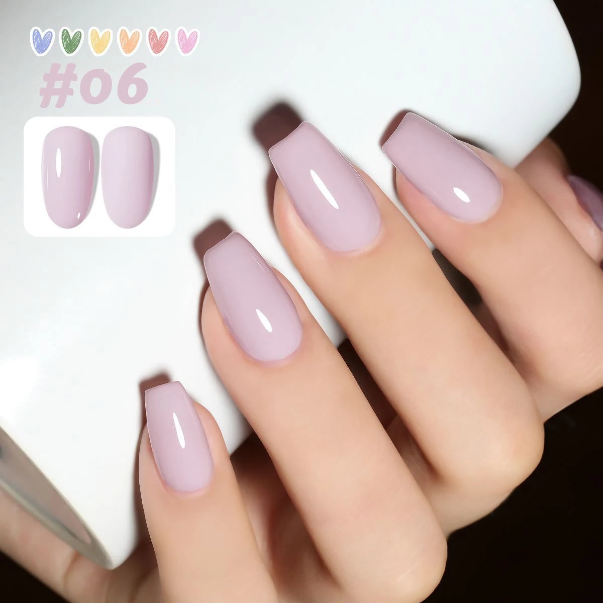 1-12pcs WS Dopamine Macaron Yellow Holiday Style Summer Autumn Vacation Small Set Sweet Girl Style Whitening Gel Nail Polish