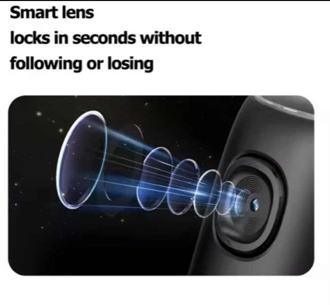 Auto Face Tracking Tripod – Smart 360° Phone Holder with Remot