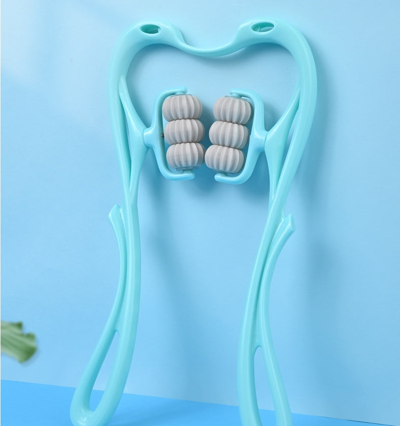 6-Roller Neck Massager – Deep Tissue Relaxation Tool