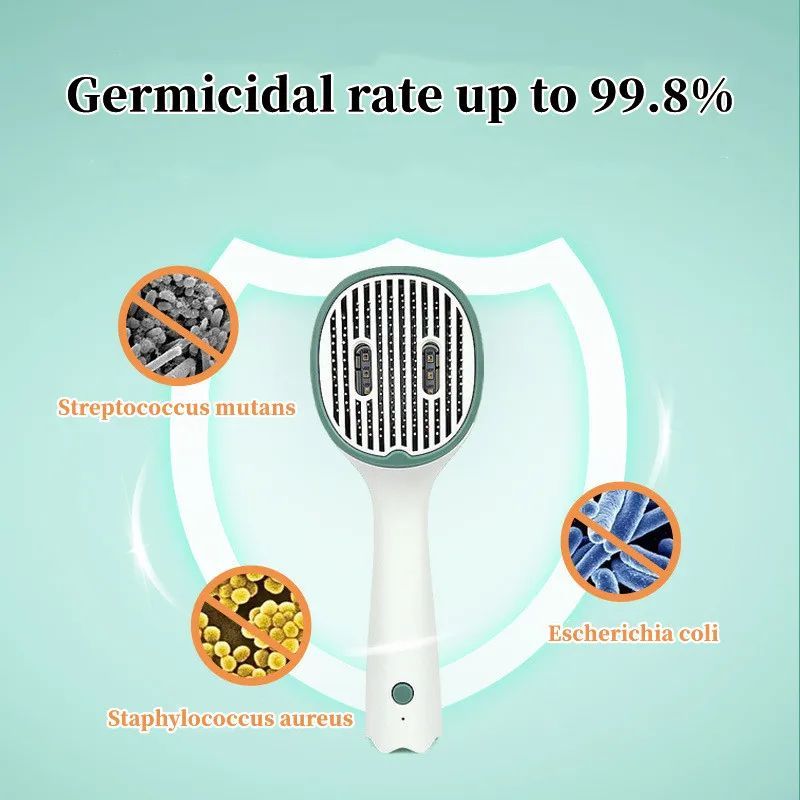 UV Self-Cleaning Pet Brush – Remove Hair & Kill Bacteria