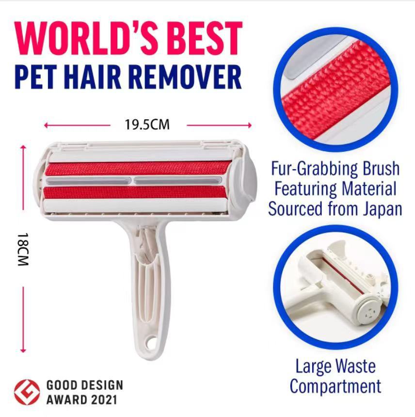 Pet Hair Remover Roller – Reusable Lint Cleaner for Sofa & Clothes