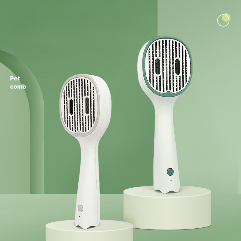 UV Self-Cleaning Pet Brush – Remove Hair & Kill Bacteria