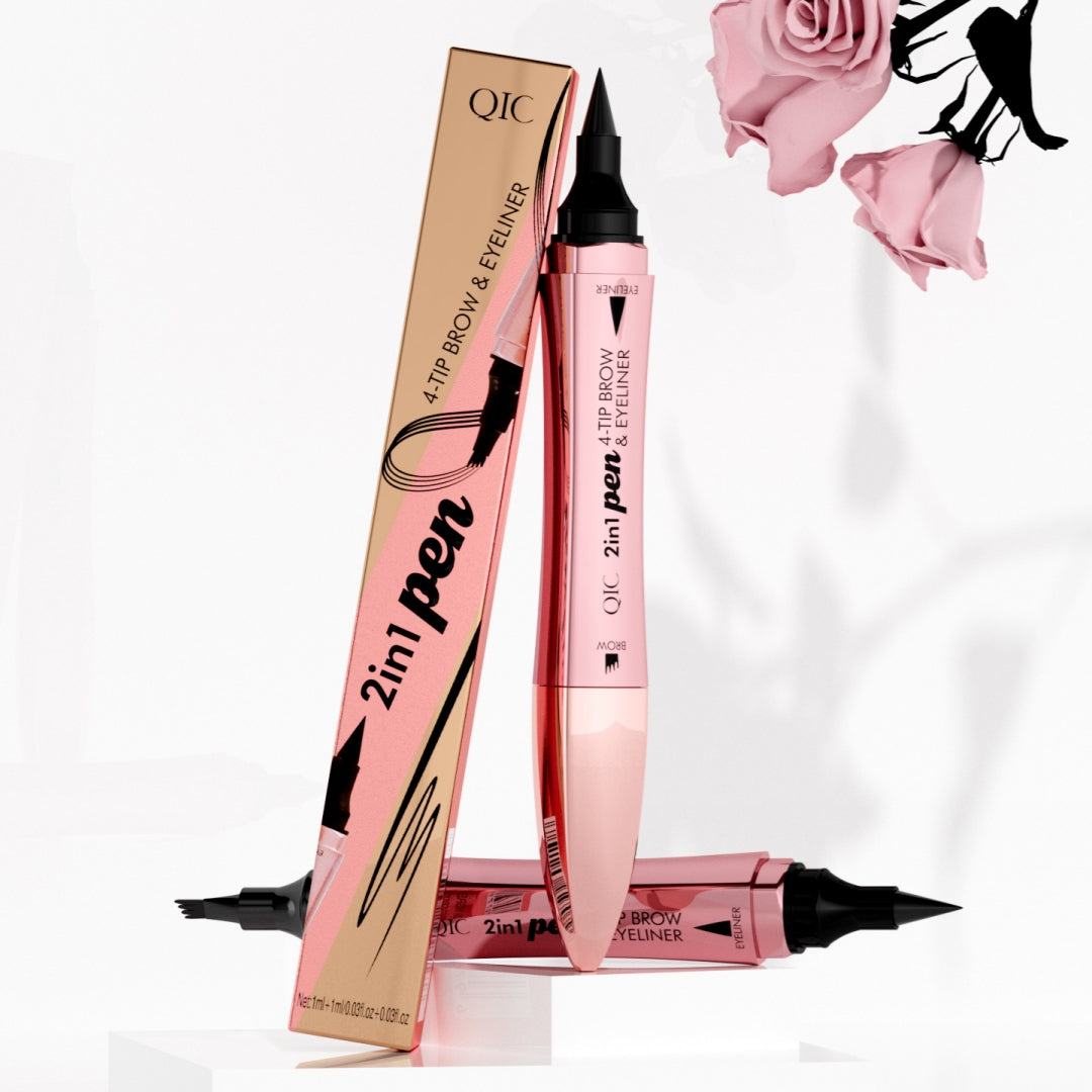 2-in-1 Microblade Eyebrow Pencil & Eyeliner
