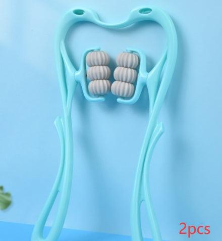 6-Roller Neck Massager – Deep Tissue Relaxation Tool